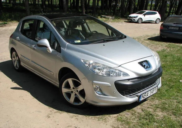 Peugeot 308 cena 10999 przebieg: 191000, rok produkcji 2008 z Olsztyn małe 106
